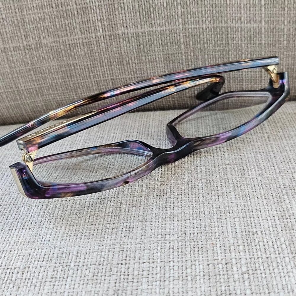 Coach Women Eyeglasses/Glasses Frame Confetti Purple 5288 49[]17 135 Eye Wear - Picture 4 of 11